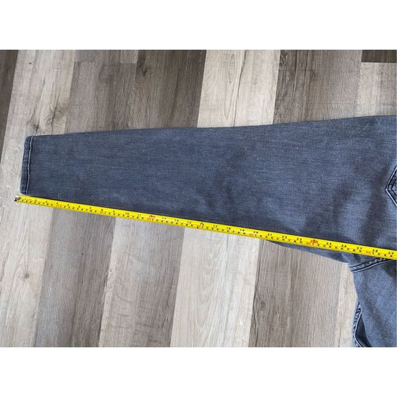 Lafayette 148 "L148 DENIM MERCER SKINNY JEAN" in Gray, Size 12 / 31, MSRP $498 - Picture 14 of 15